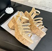 Chanel Beige High Heels  - 2