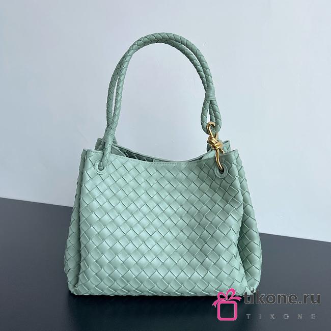 Bottega Veneta Large Andiamo Sage Bag - 30x26x20cm - 1