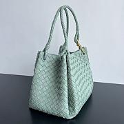 Bottega Veneta Large Andiamo Sage Bag - 30x26x20cm - 4