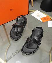 Hermes Black Sandals 07 - 1