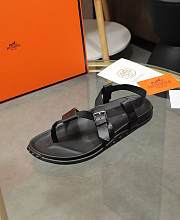 Hermes Black Sandals 07 - 2