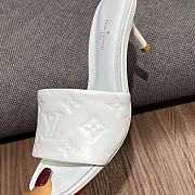 Louis Vuitton White High Heels - 2