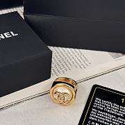 Chanel Gold Pearl Ring - 3