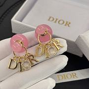 Dior Pink Pearl Earrings - 3