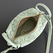 Bottega Veneta Small Loop Crossbody Bag In Sage - 19x12x9cm - 4