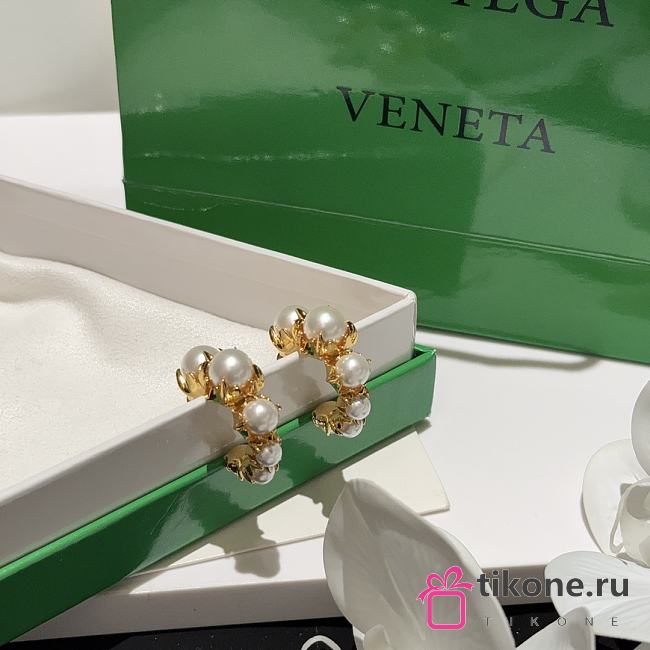 Bottega Veneta Pearl Earrings - 1