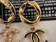 Chanel Logo Long Earrings - 5