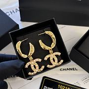 Chanel Logo Long Earrings - 3