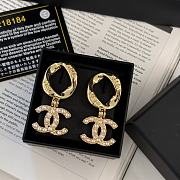 Chanel Logo Long Earrings - 2