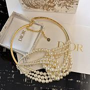 Dior D-Bow Necklace - 1