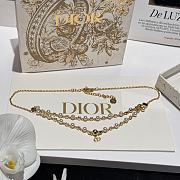 Dior Gold Pearl Earrings - 2