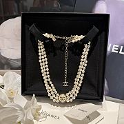 Chanel Pearl Choker Necklace - 4