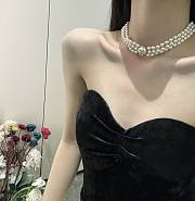 Chanel Pearl Choker Necklace - 2