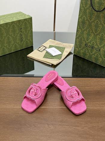 Gucci Pink Slippers