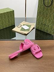 Gucci Pink Slippers - 5