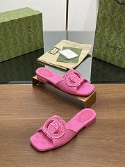 Gucci Pink Slippers - 4