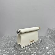 Jacquemus La Petite Pochette Rond Clutch Bag - 20x7x14cm - 2