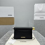 Jacquemus Black Clutch Bag - 20x7x14cm - 1