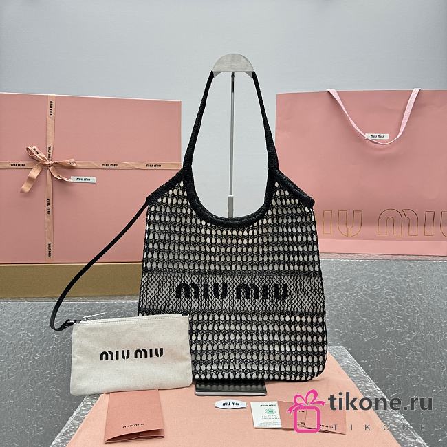 Miumiu Black Tote - 34x40cm - 1