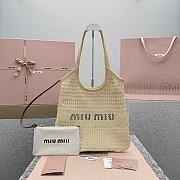 Miumiu Beige Tote - 34x40cm - 1