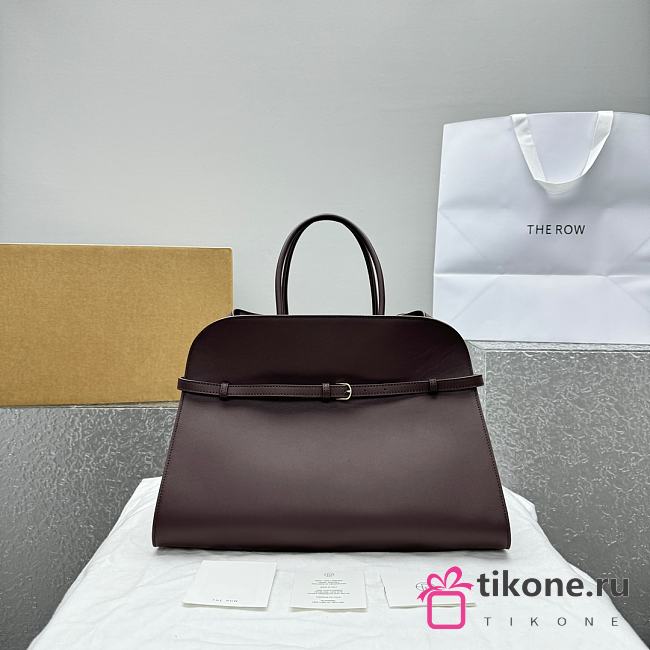 The Row Margaux Belt 15 Bag In Burgundy - 39x16x30cm - 1