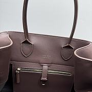 The Row Margaux Belt 15 Bag In Burgundy - 39x16x30cm - 5