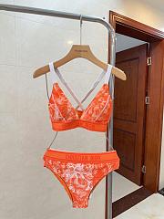 Dior Orange Swimsuit - 1