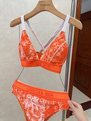 Dior Orange Swimsuit - 2