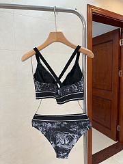 Dior Black Swimsuit - 1