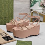 Gucci Pink High Sandals  - 1