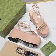 Gucci Pink High Sandals  - 2