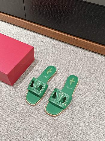 Valentino Green Slippers