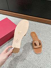 Valentino Brown Slippers - 5