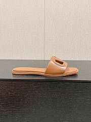 Valentino Brown Slippers - 3