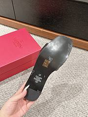 Valentino Black Slippers - 4