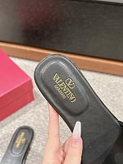 Valentino Black Slippers - 2