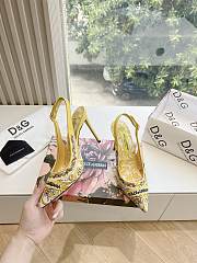 DG Flower Patterns Slingbacks - 2