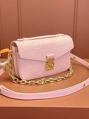 Louis Vuitton M46045 Pink Pochette Metis East West - 21.5x13x6.5cm - 5