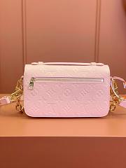 Louis Vuitton M46045 Pink Pochette Metis East West - 21.5x13x6.5cm - 4