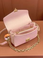 Louis Vuitton M46045 Pink Pochette Metis East West - 21.5x13x6.5cm - 2