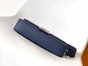 Fendi Baguette Navy Selleria Bag - 27x6x15cm - 5