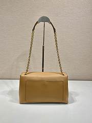 Prada Medium Brown Leather Hand Bag - 29x16x9.5cm - 5