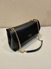 Prada Medium Black Leather Hand Bag - 29x16x9.5cm - 2