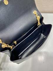 Prada Medium Black Leather Hand Bag - 29x16x9.5cm - 3