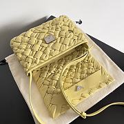 Bottega Veneta Citta In Yellow Bag - 25x18x5.5cm - 3