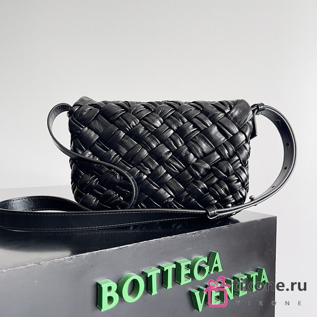 Bottega Veneta Citta In Black Bag - 25x18x5.5cm - 1