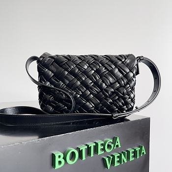 Bottega Veneta Citta In Black Bag - 25x18x5.5cm