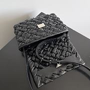 Bottega Veneta Citta In Black Bag - 25x18x5.5cm - 4