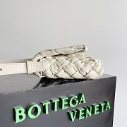 Bottega Veneta Citta In White Bag - 25x18x5.5cm - 4