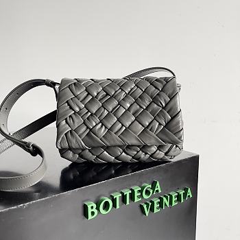 Bottega Veneta Citta In Grey Bag - 25x18x5.5cm